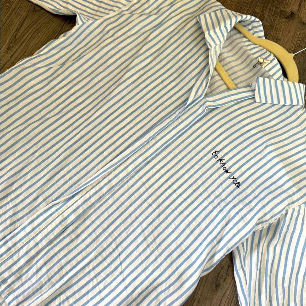 Short-Sleeve Cropped Workwear Graphic Shirt